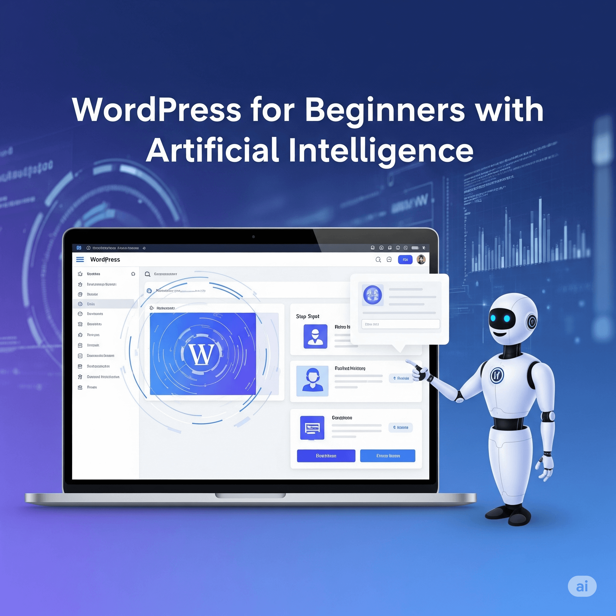 wordpress voor beginner cursus met artificial intelligence